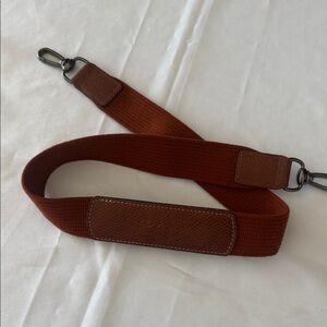 Longchamp Brown Messenger Bag Strap